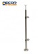 Standard Size pipe stainless steel handrail design for stairs