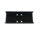 Custom U Shaped Metal Connecting Bracket, Powder Coating Steel Stamping Bracket, Carbon Steel Painted Wood Connector