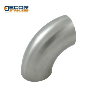 Stainless Steel handrail balustrade accessories flush joiner pipe elbows